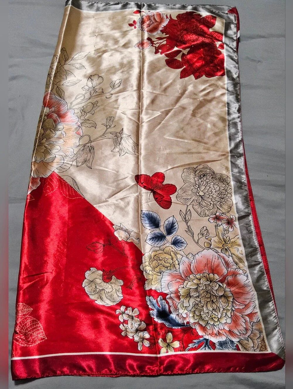 N/A satin scarf